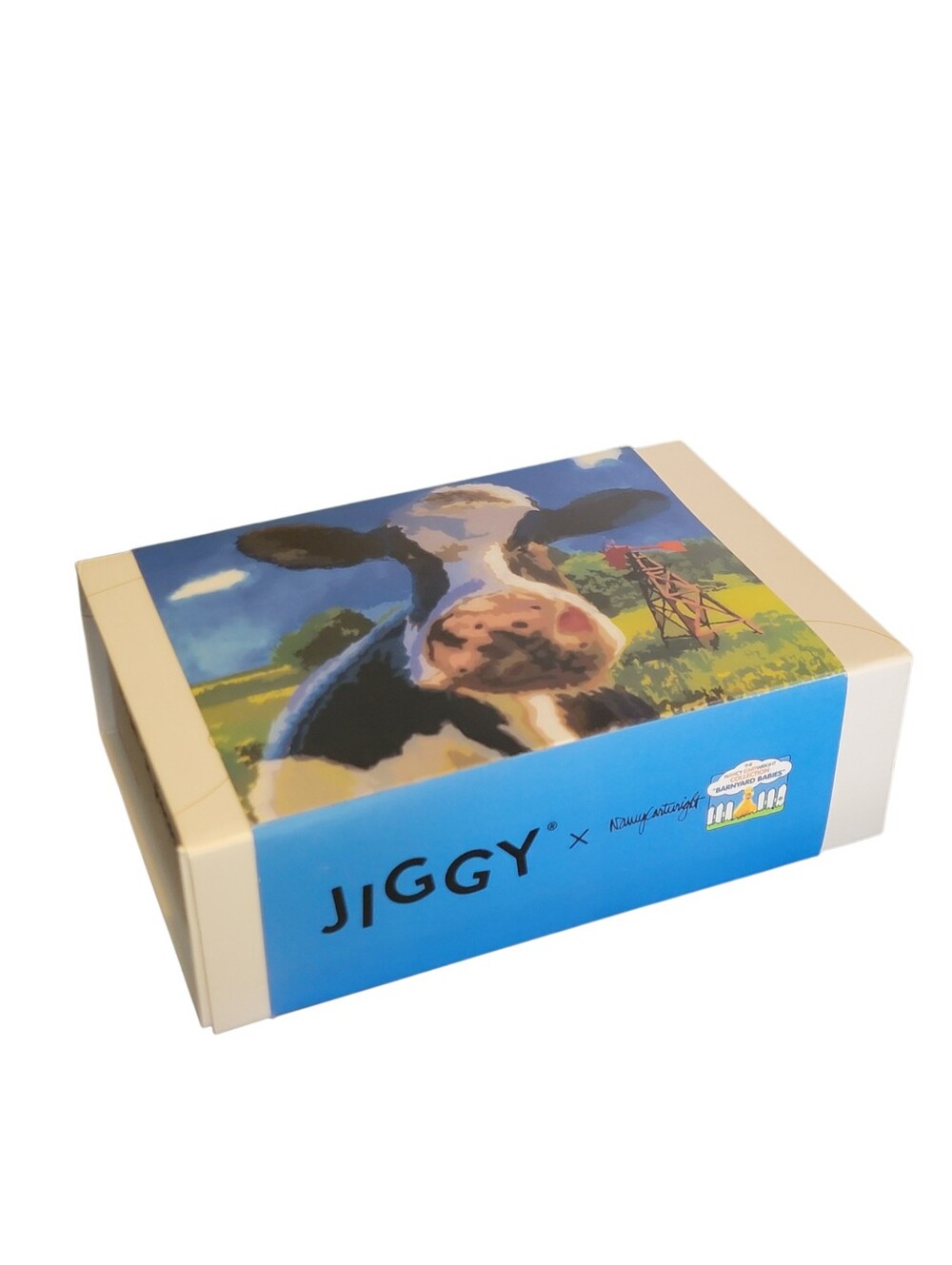 Jiggy + Nancy Cartwright Barnyard Babies Mama Cow 500 pcs‎ Jigsaw Puzzle